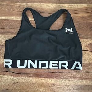 Under Armour Black and White Performance Top